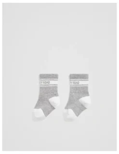 Country Road Sport Crew Sock in Grey Marle