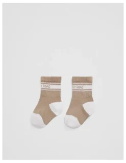 Country Road Sport Crew Sock in Mushroom