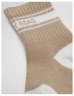 Country Road Sport Crew Sock in Mushroom