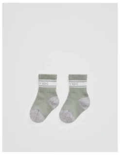 Country Road Sport Crew Sock in Fern