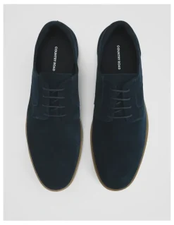 Country Road Wesley Derby Shoes in Navy