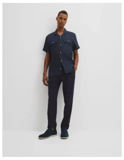 Country Road Wesley Derby Shoes in Navy