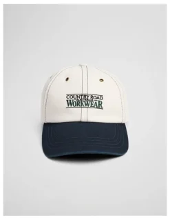 Country Road Workwear Cap in Ecru