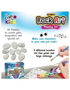 Craft For Kids Ultimate Rock Painting Kit