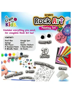 Craft For Kids Ultimate Rock Painting Kit