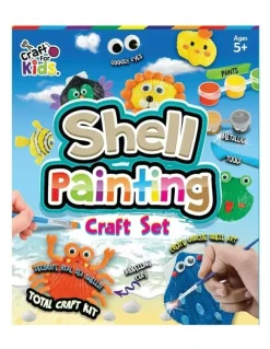 CRAFT FOR KIDS Ultimate Shell Painting Kit