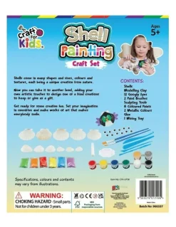 CRAFT FOR KIDS Ultimate Shell Painting Kit