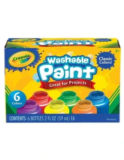 Crayola Washable 6ct Paints