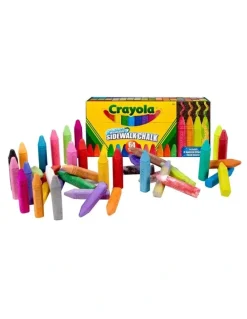 Crayola Washable Sidewalk Chalk 64-Pack