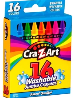 Cra-Z-art Jumbo Washable Crayons 16 Pack