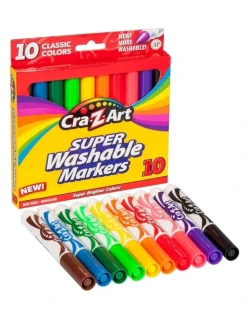 Cra-Z-art Super Washable Markers 10 Piece