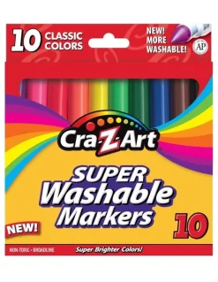 Cra-Z-art Super Washable Markers 10 Piece
