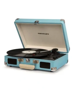 Crosley Bluetooth Portable Turntable - Turquoise