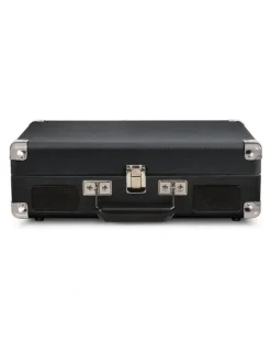 Crosley Crosley Cruiser Bluetooth Portable Turntable - Black Bundled Crosley Record Storage Crate