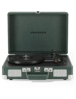 Crosley Crosley Cruiser Bluetooth Portable Turntable - Emerald Green