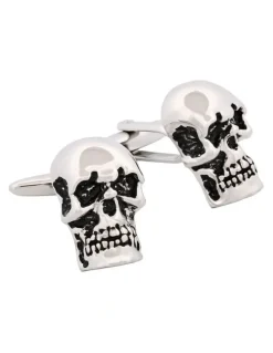 Cudworth Antique Skull Cufflinks
