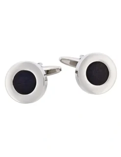 Cudworth Black cat's eye Cufflinks