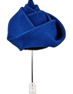 Cudworth Navy Rose Lapel Pin