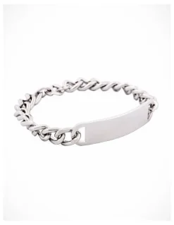 Cudworth Stainless Steel ID Bracelet (Blank Name Plate)
