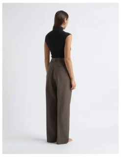 Cue Double Pleat Pant