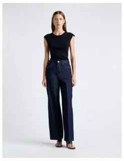 Cue Ink Tucked Side Knit