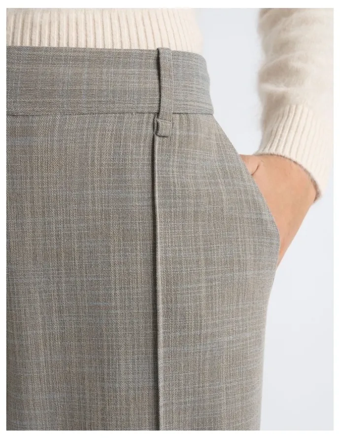 Cue Relaxed Pin Tuck Pant