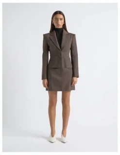 Cue Sculpted Mini Skirt