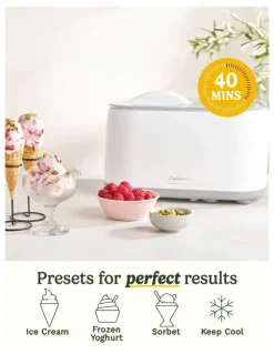 Cuisinart Freeze Ease Ice Cream Maker in White ICE-90XA