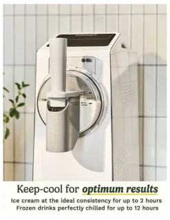 Cuisinart Ice Cream And Frozen Drinks Maker ICE-200XA in White