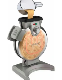 Cuisinart Vertical Waffle Maker in Silver WAF V100XA
