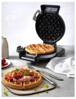 Cuisinart Vertical Waffle Maker in Silver WAF V100XA