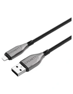 Cygnett Armoured Lightning to USB A Cable 50cm in Black