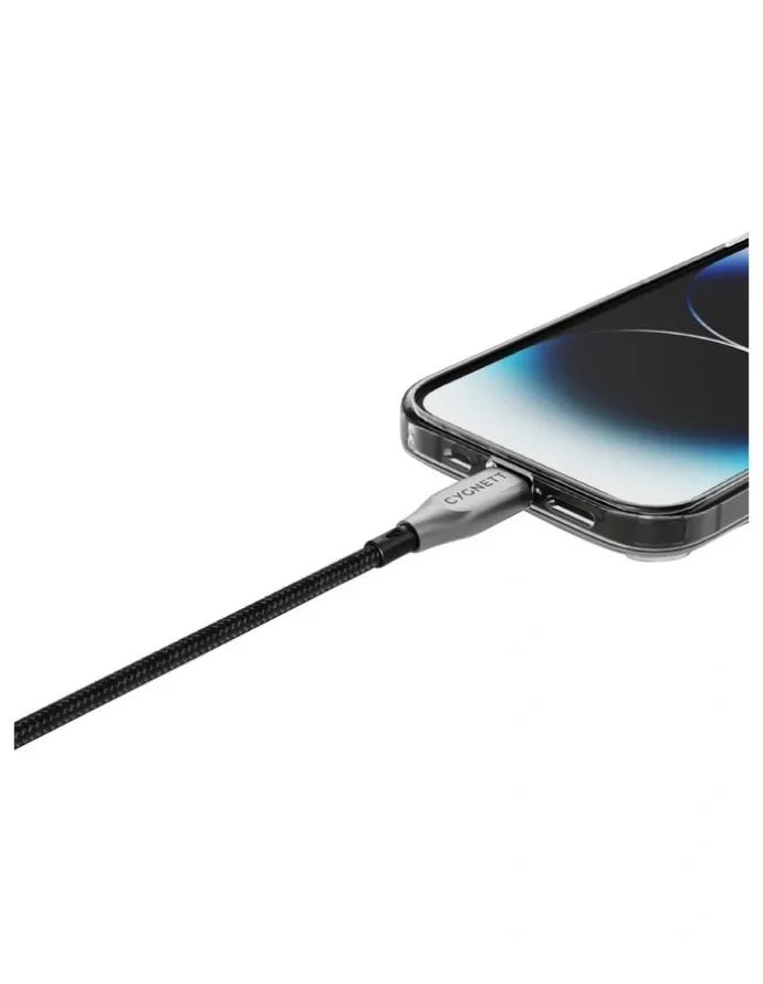 Cygnett Armoured Lightning to USB A Cable 50cm in Black