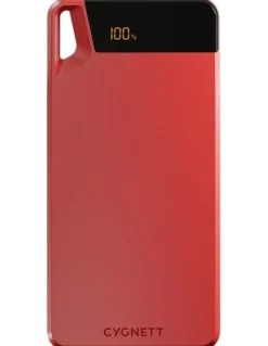 Cygnett ChargeUp Boost Gen4 10K Powerbank in Red