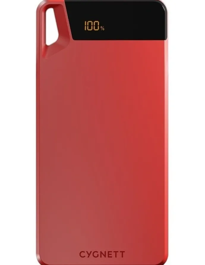 Cygnett ChargeUp Boost Gen4 10K Powerbank in Red