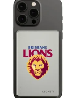 Cygnett 5k Slim Mag Brisbane Lions Power Bank
