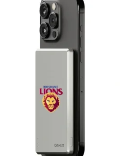 Cygnett 5k Slim Mag Brisbane Lions Power Bank