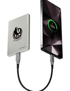 Cygnett 5k Slim Mag Collingwood Magpies Power Bank