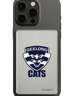 Cygnett 5k Slim Mag Geelong Cats Power Bank