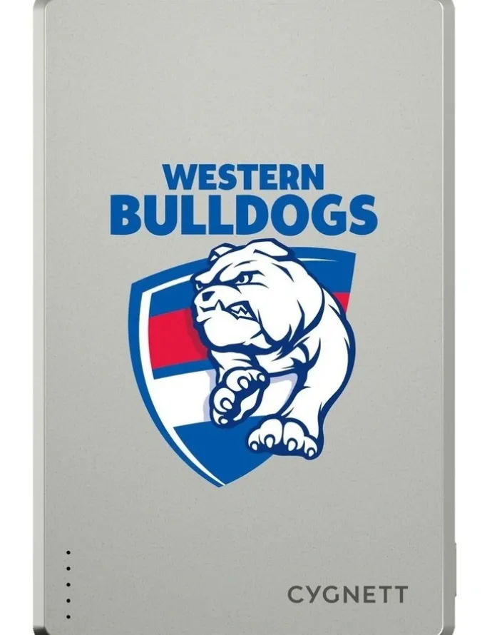 Cygnett 5k Slim Mag Western Bulldogs Power Bank