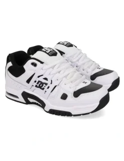 DC AT-2 Leather Shoes in White