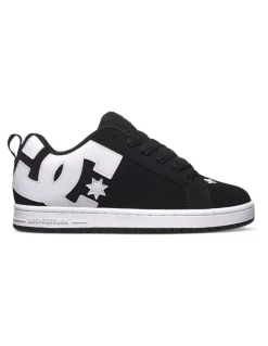 DC Court Graffik Black/White Shoes
