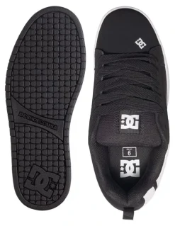 DC Court Graffik Black/White Shoes
