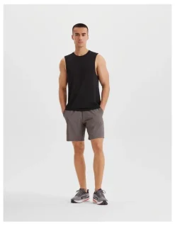 Decathlon Decathlon | 500 COMFORT RUNNING TANK TOP WITH NO SIDE SEAMS - SMOKY BLACK