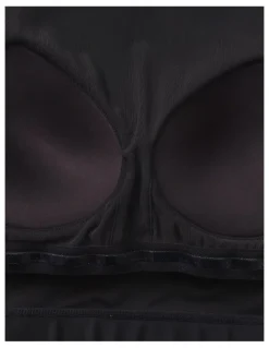 Decathlon Decathlon | Surf women's swimsuit top - CN TOP ADAH BLACK2.0