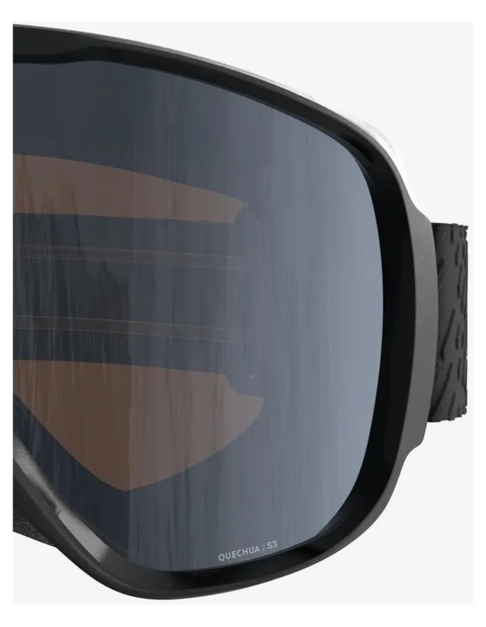 Decathlon Decathlon | Wedze Ski Goggles G500 Adult/Kid Black