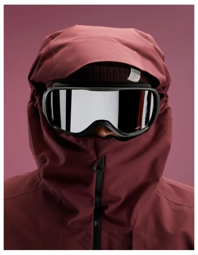 Decathlon Decathlon | Wedze Ski Goggles G500 Adult/Kid Black