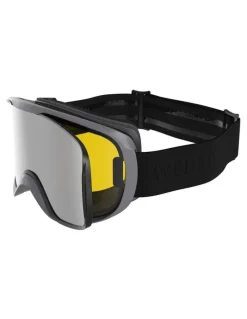 Decathlon Decathlon | Wedze Skiing and Snowboarding Goggles G 500 I Black