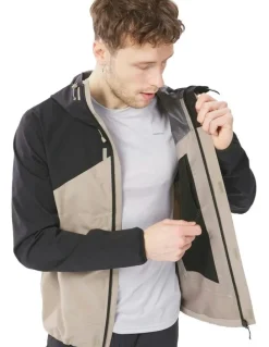 Decathlon Hiking Lightweight Waterproof Jacket MH150 in Two Tone
