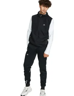 Decathlon Kalenji Run Wind Running Sleeveless Wind Jacket in Black